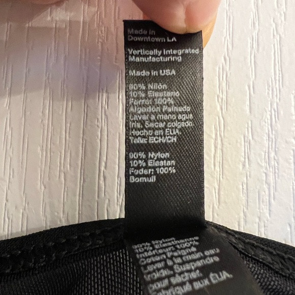 American Apparel Black Sheer Body Suit Size XS/S - Picture 3 of 4